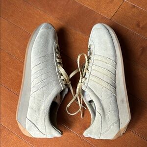 Khaite - Adidas Beige Sneakers